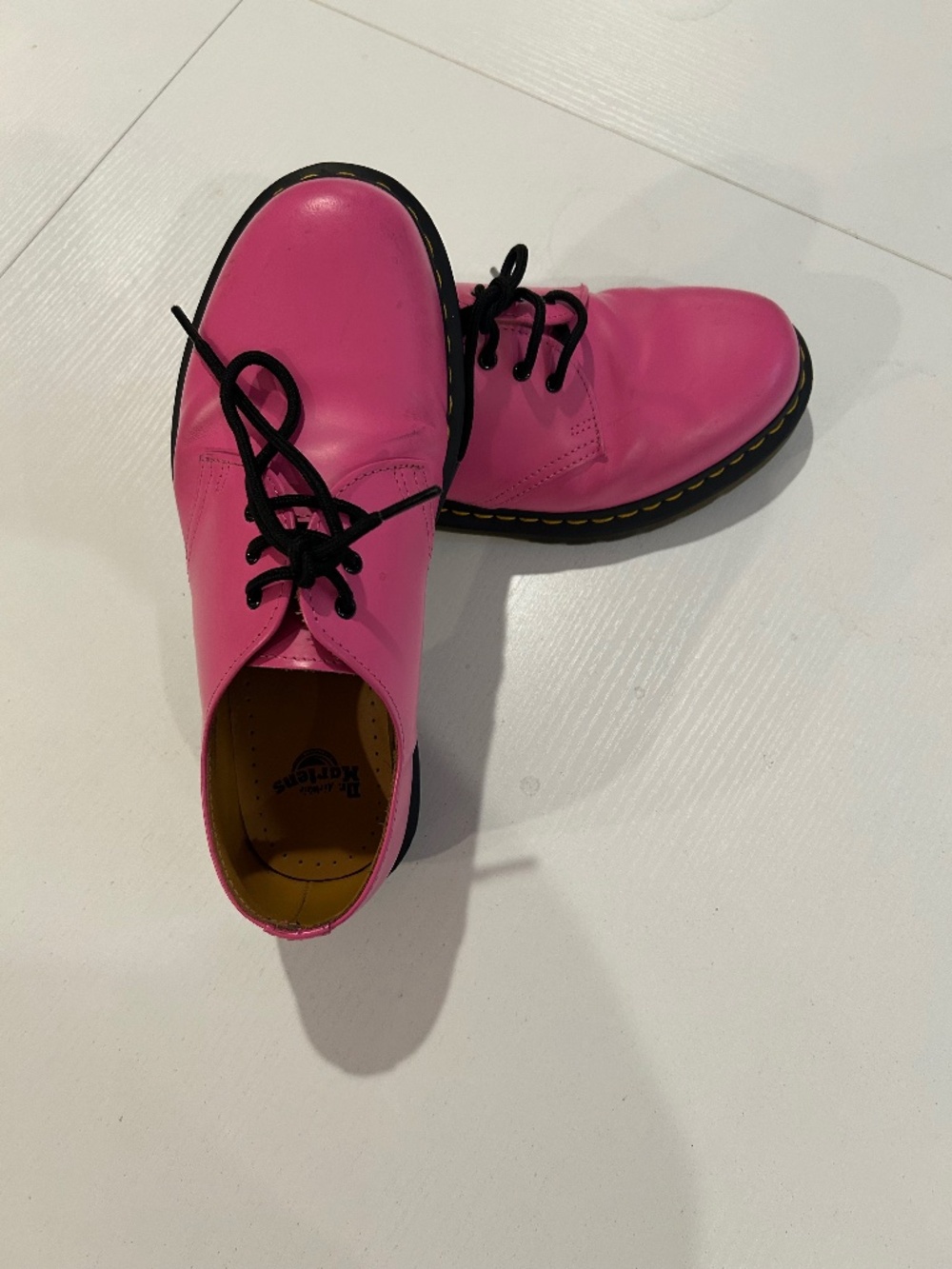 Dr.Martens 1461 Pink Smooth Leather, Women’s oxfords size 7